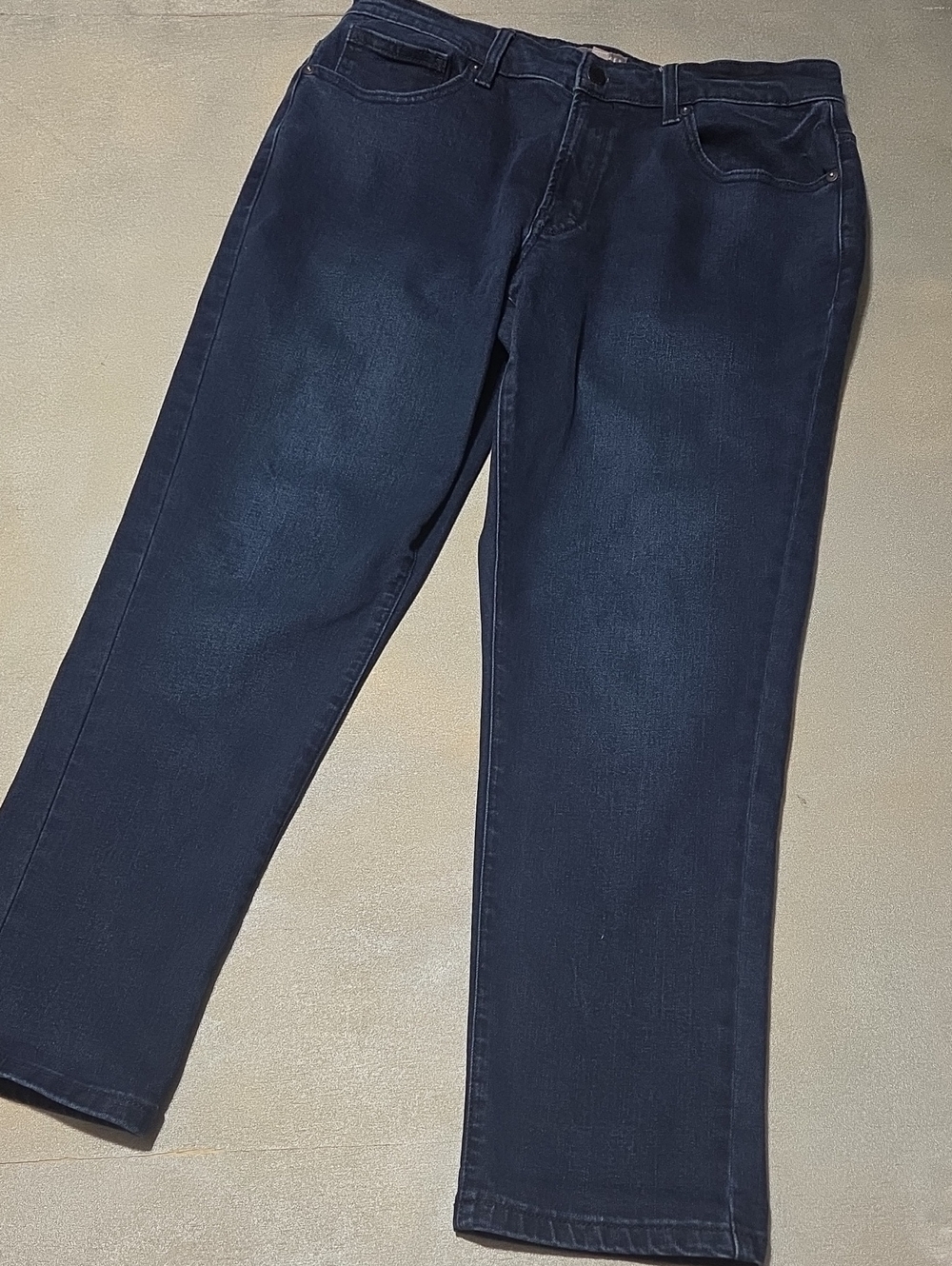 Ted Baker Men's Straight Jeans in Dark Blue 32x29
